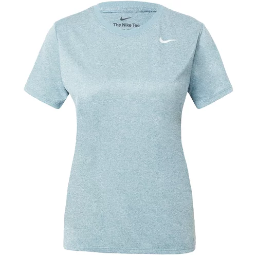 Nike Tehnička sportska majica akvamarin / bijela