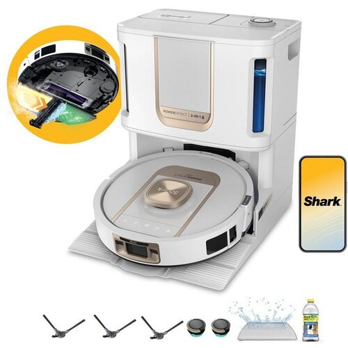 Shark Robot sesalnik PowerDetect ThermaCharged AV2920XEEUWH 650W, (5000529243) Slike
