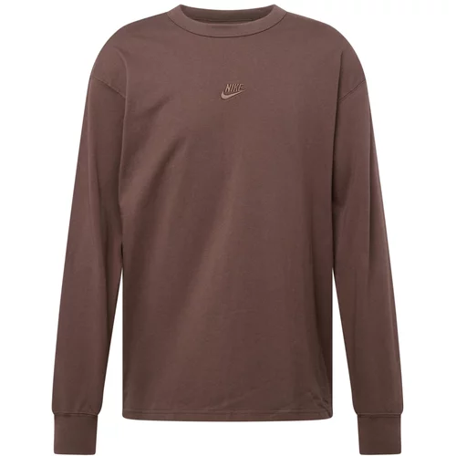 Nike Sportswear Majica smeđa melange
