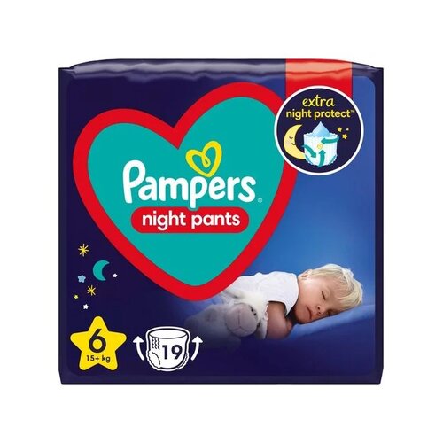 Pampers PLENICE nočne hlačne plenice VP S6 19/1 8006540234761 Slike