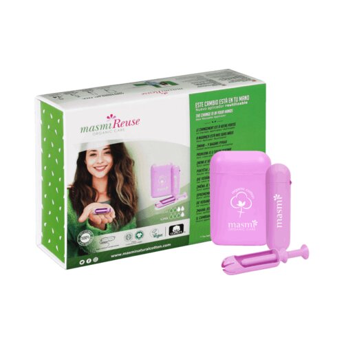 masmi Re-Use Applikator & Tampons Set - Regular + Super Cene