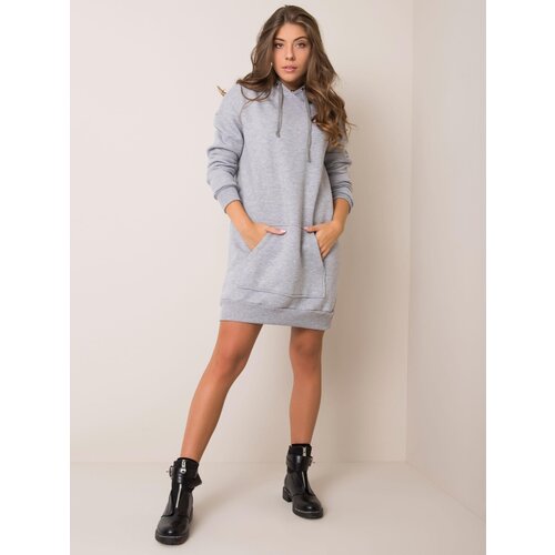 RUE PARIS Dress-RV-SK-5833.97P-gray Slike