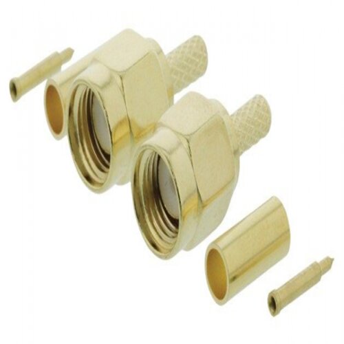 Valueline VLSP02900A Connector SMA Male Metal Gold Cene