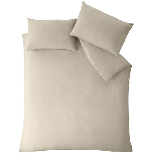Catherine Lansfield Bež posteljina za bračni krevet 200x200 cm So Soft – Cijene