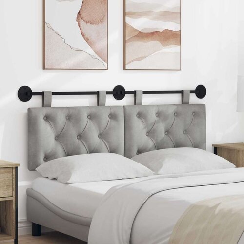  Držeće uzglavlje Zidne Svijetlo siva 130 x 55 x 7 cm Bar&scaron;un - Svjetlosiva 120 cm bez LED Cijene