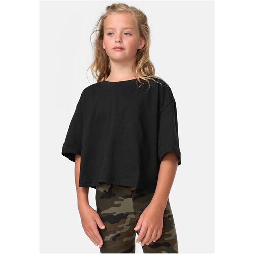 Urban Classics Kids Short girls&amp;#039; shirt kimono black Slike