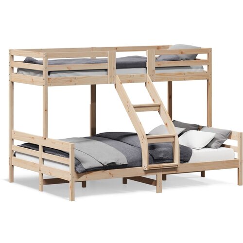 VidaXL Pograd 90x200/140x200 cm trdna borovina Slike