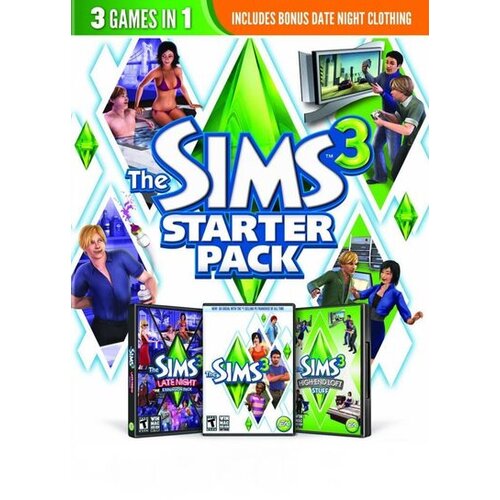 Sims 3 website The Sims 3 (Starter Pack) Origin Key EUROPE Slike
