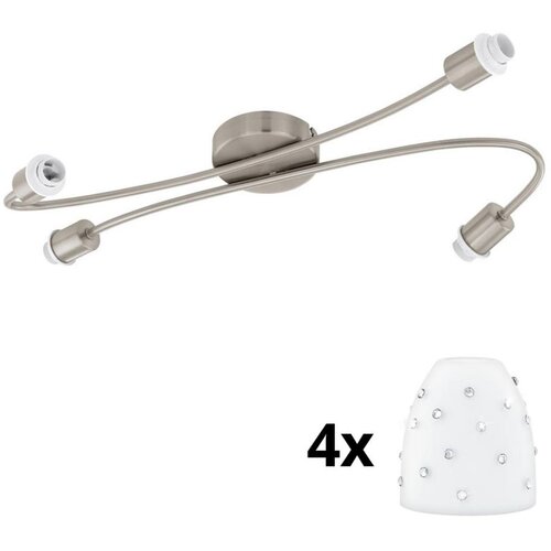 Eglo LED reflektorsko svetlo MY CHOICE 4xE14/4W/230V hrom/bela Cene