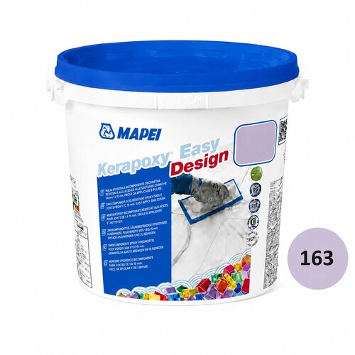 MAPEI Kerapoxy easy design 163 Svetlolila kantica 3 kg Slike