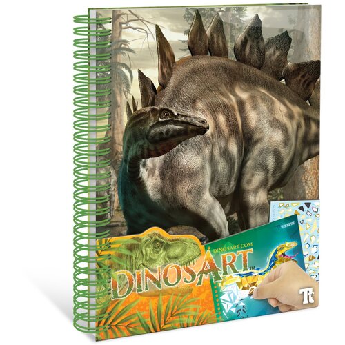 DinosArt kreativni blok kreacije z nalepkami Slike