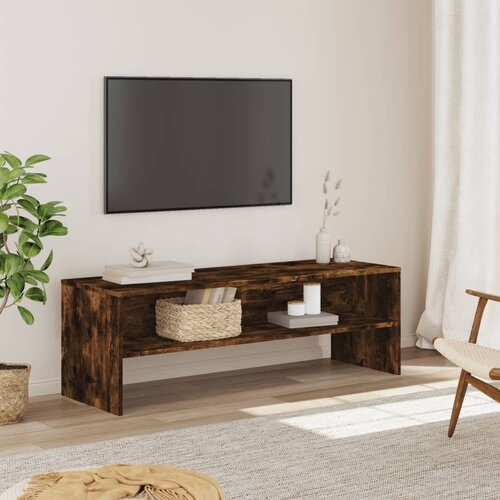 TV ormarić boja dimljenog hrasta 120x40x40 cm konstruirano drvo Cene