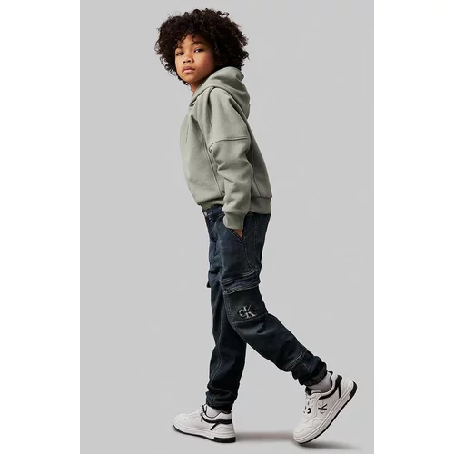 Calvin Klein Jeans Otroške kavbojke DENIM JOGGER IB0IB02116