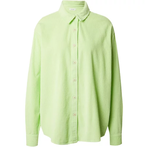 American Vintage Bluza 'PADOW' kivi zelena