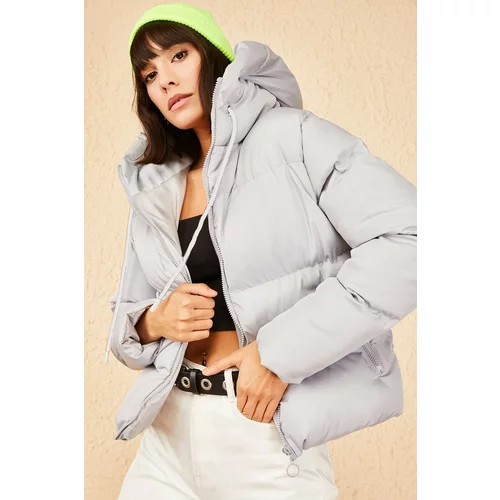 Bianco Lucci Women's Hooded Puffer Coat