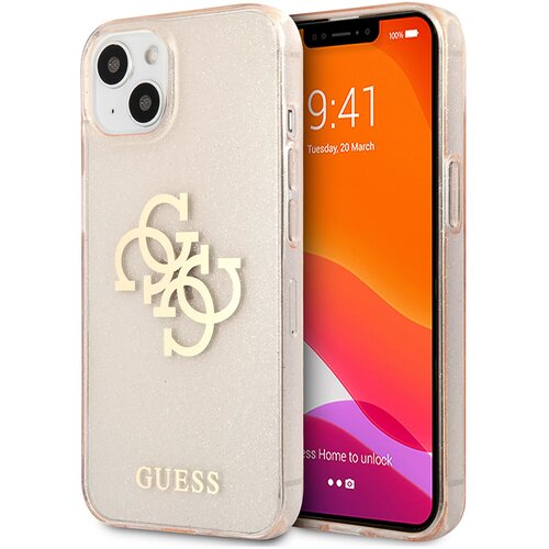  Maska za telefon Guess Hc Glitter Big za iPhone 13 6.1 zlatna ( GUHCP13MPCUGL4GGO) Cene