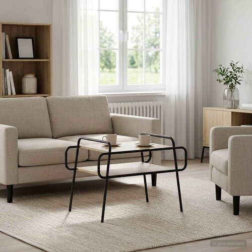  Stolić za kavu Hrast sonoma 70 x 50 x 51 cm Konstruirano drvo Cijene