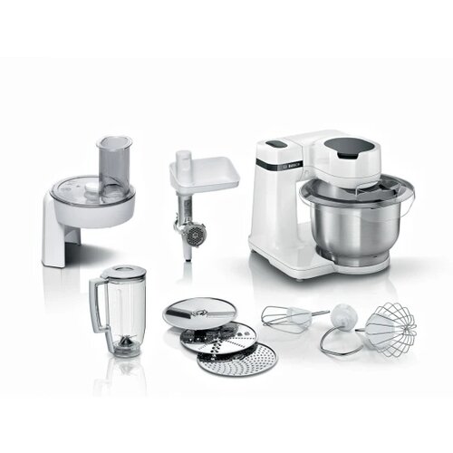 Bosch kuhinjski aparat MUM Serie 2| Bijela, 700W, 3.8L, 4 Brzine, Inox posuda, SL Cijene