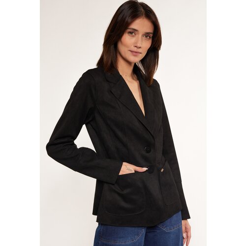 Monnari Woman's Jackets Suede Jacket With A Classic Cut Cene
