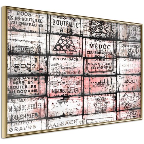  Poster - Wine History 30x20 Slike