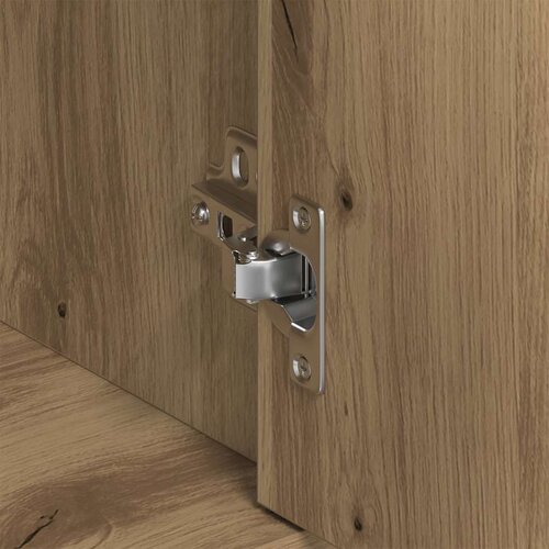 VidaXL Komoda Artisan hrast 88x30x70 cm izrađeno drvo Slike