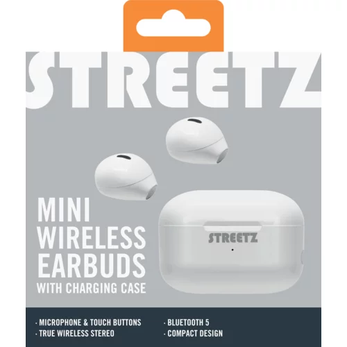 Streetz Mini slušalke za ušesa BT 5.0 TWS-114, (21160149)