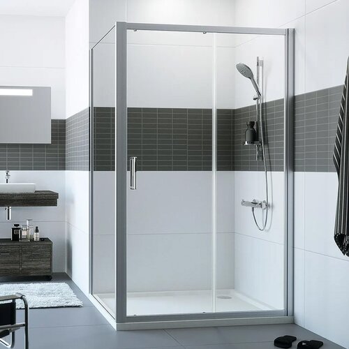 Huppe classics 2 bočni panel, srebrni mat profil - 70 cm Cene