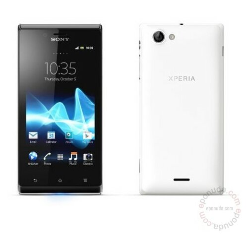 Sony ST26i Xperia J White mobilni telefon Slike