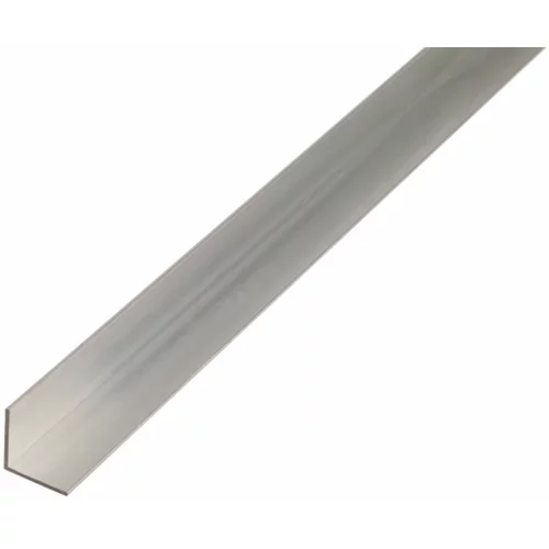 Profil Kotni profil Kantoflex (2.000 x 20 x 20 mm, debelina: 1,5 mm, eloksiran aluminij, srebrn)