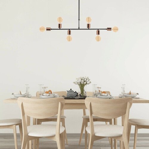 Opviq Truva - N-695 Copper Chandelier Slike