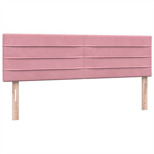 Box Spring krevet s madracem ružičasti 140x220 cm bar&amp;scaron;un Slike