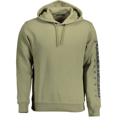 Napapijri SWEATSHIRT WITHOUT ZIP MAN GREEN Slike