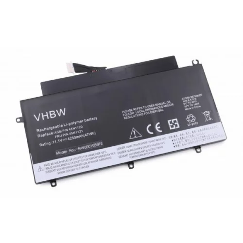 VHBW Baterija za Lenovo Thinkpad T431s, 4250 mAh