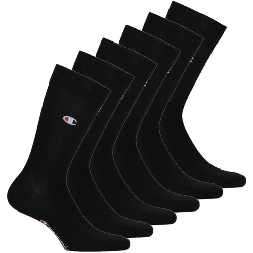 Champion &amp;Scaron;portne nogavice CITY CREW SOCKS PACK X6 Črna Slike