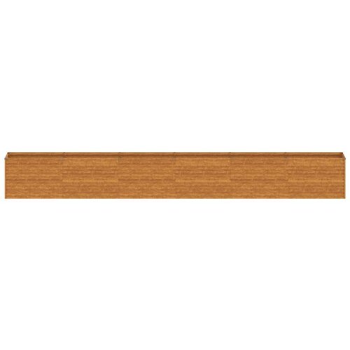 VidaXL Povi&amp;scaron;ena vrtna gredica 578 x 50 x 69 cm od čelika COR-TEN Slike