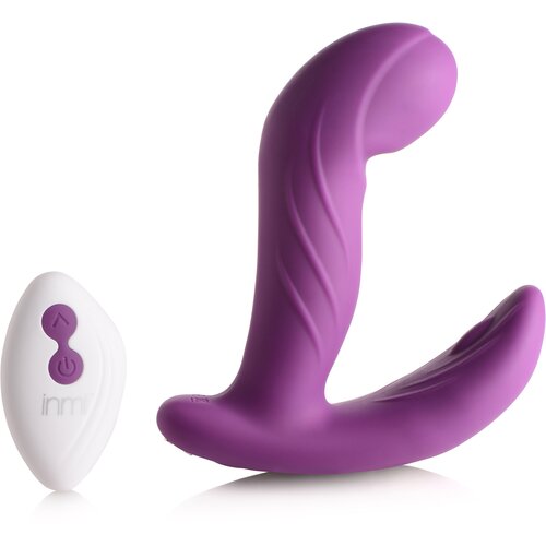 Inmi G-Rocker Come Hither Vibrator with Remote Control Purple Slike