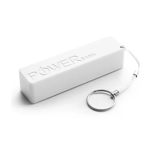 Powerbank EXTREME QUARK, 2000mAh WHITE, +key ring, XMP101W