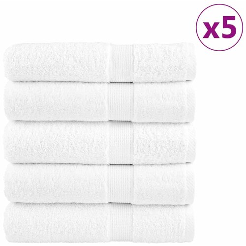 vidaXL Premium brisače SOLUND 25 kosov bela 70x140 cm 600 g/m2, (21410032) Cene