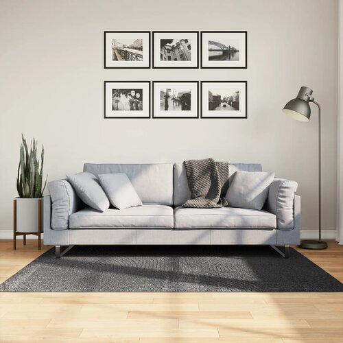  Tepih IZA kratka vlakna skandinavski izgled antracit 120x170 cm Cijene