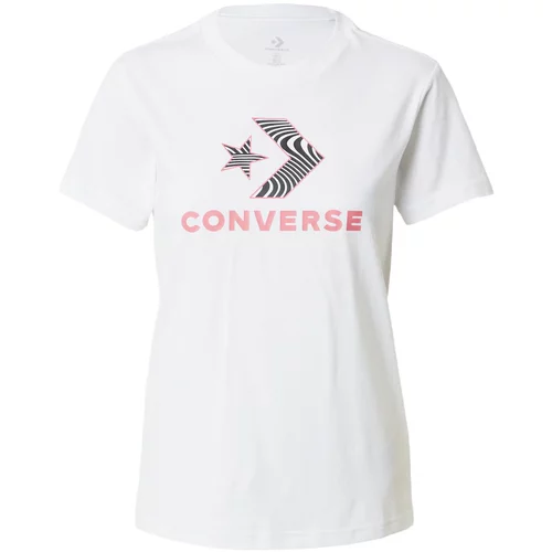 Converse Majica roza / crna / bijela