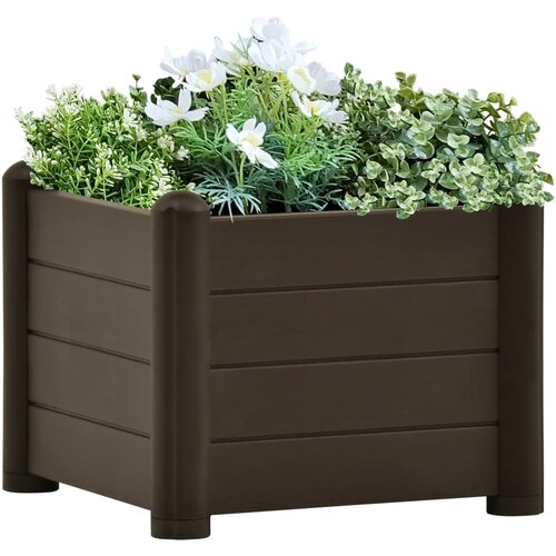 Furnova Visoka greda PP mocha 43x43x35 cm, (21922071) Cene