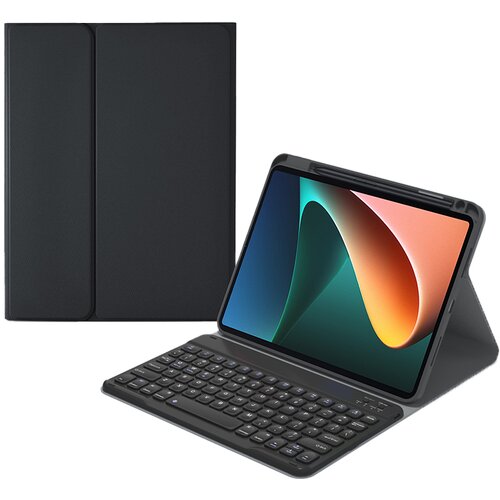 Ykcloud Flip cover in Bluetooth Tipkovnica HK-C2101R za Huawei Matepad SE 10.1&amp;quot;/MatePad T10s/T 10/Enjoy Tablet 2 10.1/Honor Pad 6 10.1&amp;quot;//Honor Pad 7 10.1&amp;quot;/C3 9.7&amp;quot;/Honor Pad X6 9.7&amp;quot;, (20652060) Slike