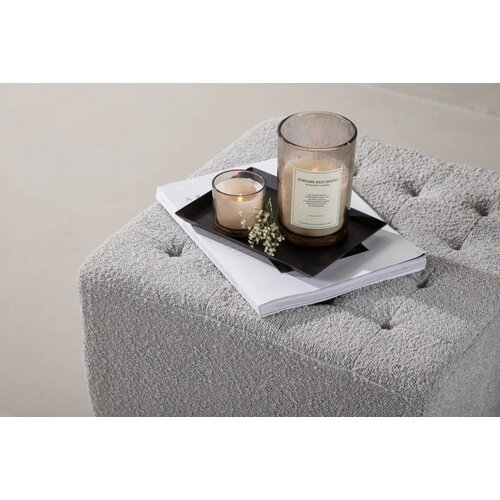 Venture Home puf Bowie 51 &amp;times; 32 &amp;times; 51 cm, svijetlosiva Slike