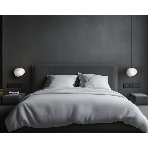Candellux Lighting Luster na sajli STONES 1xE27/40W/230V prečnik 20 cm Slike