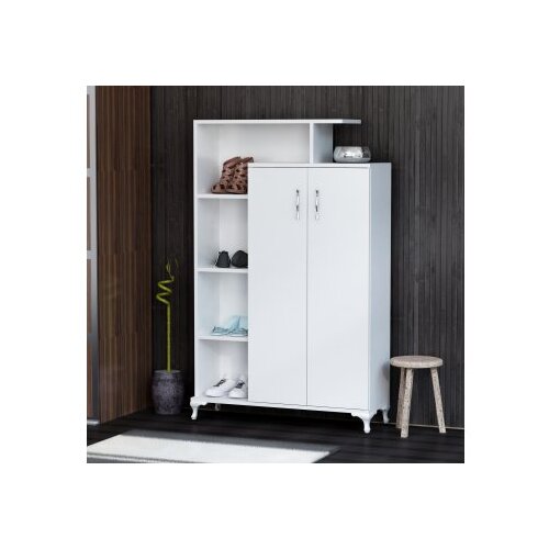 Woody Fashion komoda Sanat 90x140x29.5cm bijela Slike