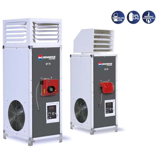 Biemmedue Industrijski Grejač SP 235 | Tri Vrste Goriva | 235kW Cene