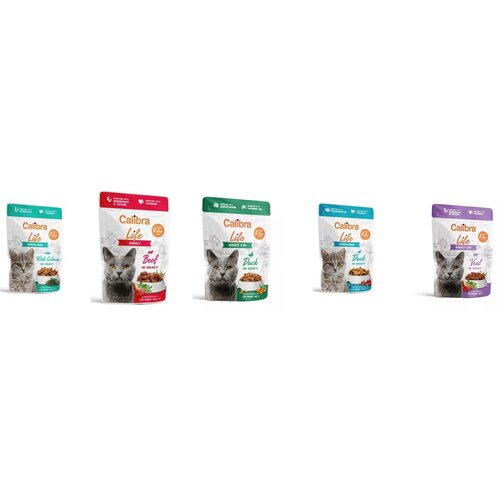 CALIBRA Cat Life kesica za mačke Adult - Govedina 28x85g Cene