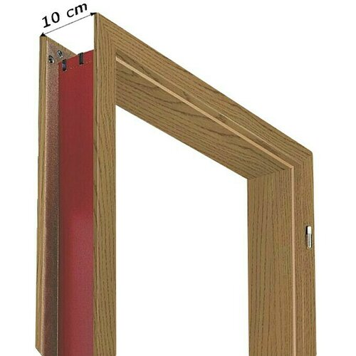 DOORNITE Dovratnik (D x Š x V: 100 x 850 x 2.000 mm, DIN desno, Hrast) Cijene