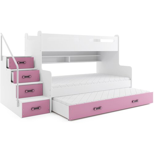 BestBed Pograd Max 3 za 3 osebe v ve� barvah-Roza Cijene