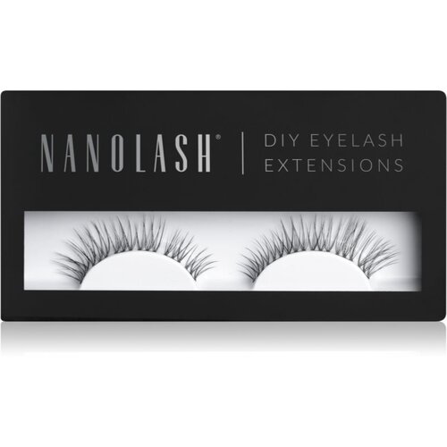 Nanolash DIY Eyelash Extensions samoljepljive pojedinačne trepavice Innocent 36 kom Slike